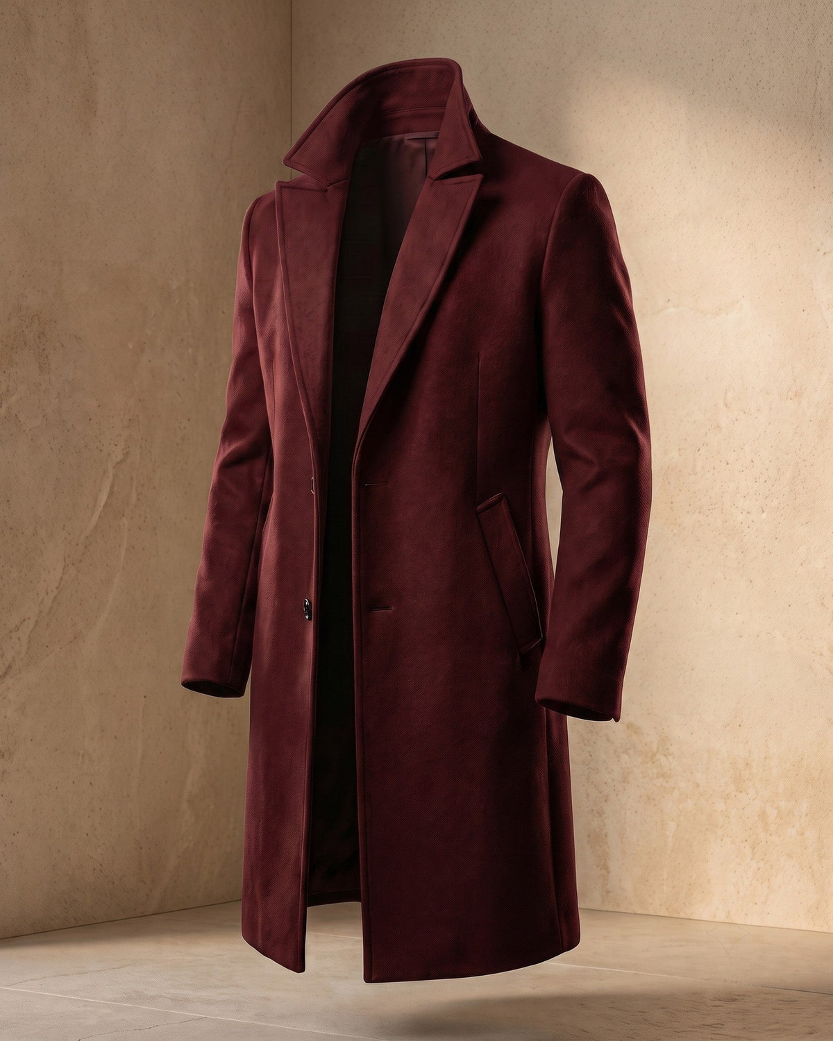 Ettore Wool-Blend Overcoat